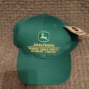John Deere farm hat cap nwt